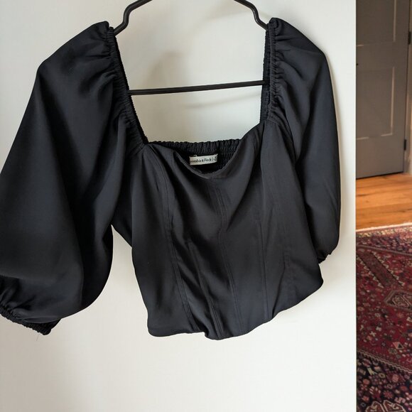 Abercrombie and Fitch corset style top - Picture 5 of 5